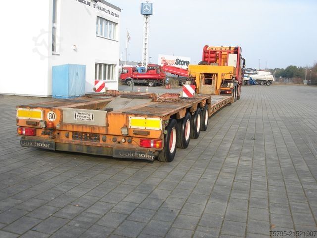 Tieflader-Sattelauflieger GOLDHOFER STZ VL4-47/80 Tiefladerauflieger 4xLenk+Funk