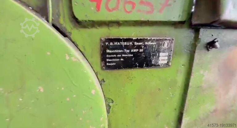 Hot nut former HATEBUR AMP30