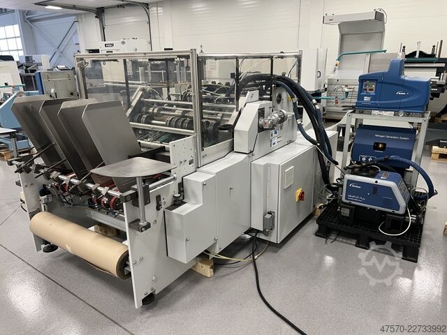 Trayformmaschine Heiber Schröder CE 1000-2 Tray forming machine