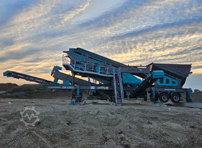 Sand washing plant / gravel washer Constmach Sand Washing Plant Mobile screening & washing plant 150 t/h