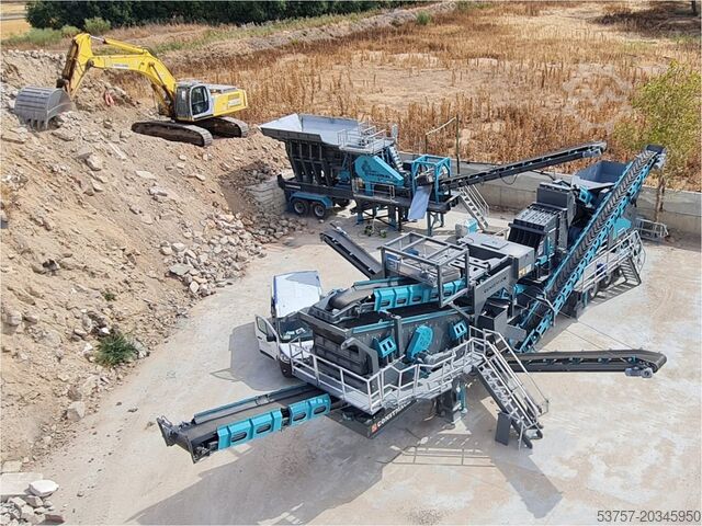 Mobile Brechanlage / Steinbrecher Constmach Mobil Crushing Plant 120 T/H mobile secondary impact crusher