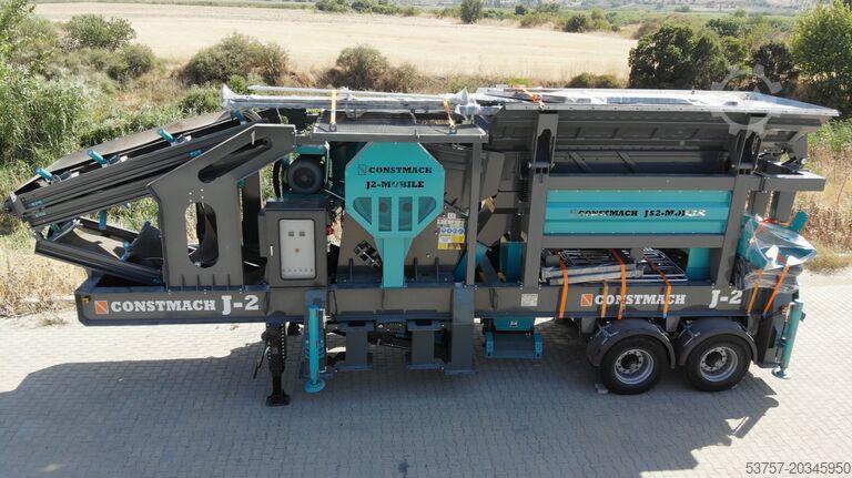 Mobile Brechanlage / Steinbrecher Constmach Mobil Crushing Plant 120 T/H mobile secondary impact crusher