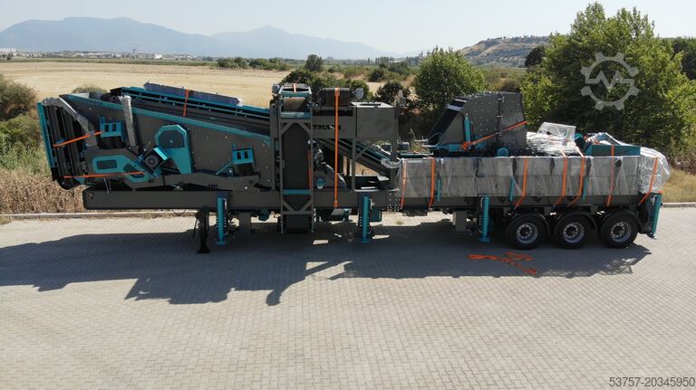 Mobile Brechanlage / Steinbrecher Constmach Mobil Crushing Plant 120 T/H mobile secondary impact crusher