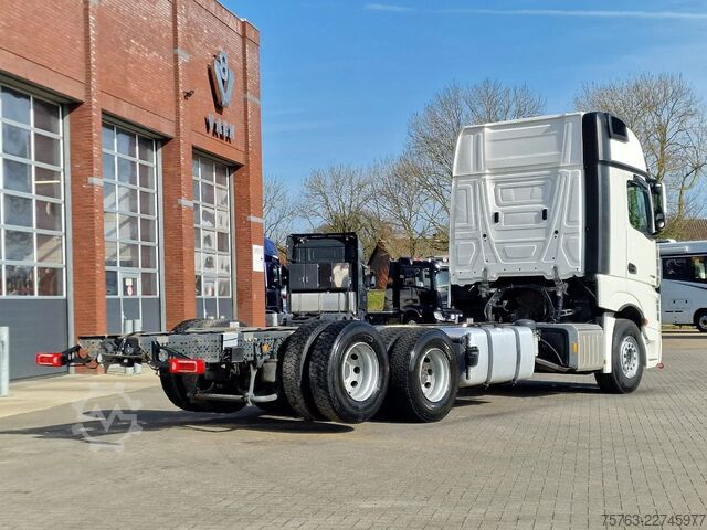 Fahrgestell mit Fahrerhaus Mercedes-Benz Actros 2663 Gigaspace 6x2 - Retarder - 4.90 WB ...