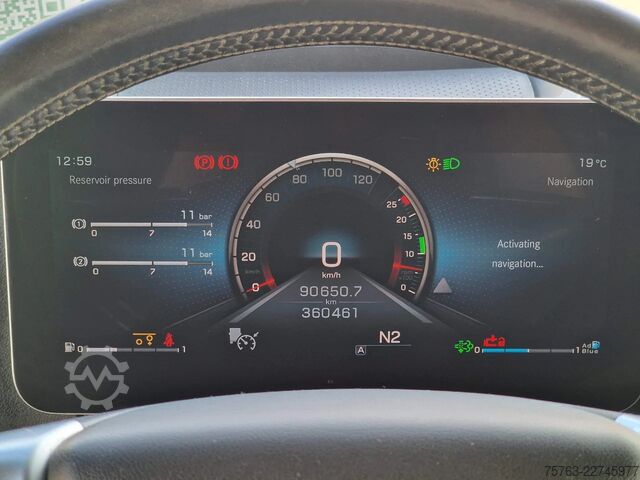 Fahrgestell mit Fahrerhaus Mercedes-Benz Actros 2663 Gigaspace 6x2 - Retarder - 4.90 WB ...