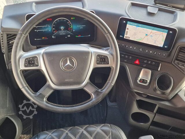 Fahrgestell mit Fahrerhaus Mercedes-Benz Actros 2663 Gigaspace 6x2 - Retarder - 4.90 WB ...