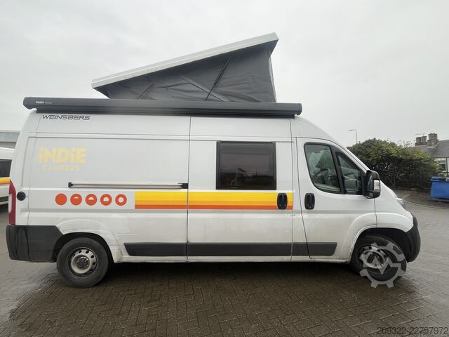Camper Fiat Ducato Weinsberg Carabus 2024 | Manuale | Tetto a soffietto