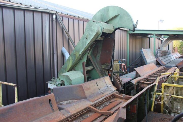 Log yard + cross-cut saw Holtec ES120