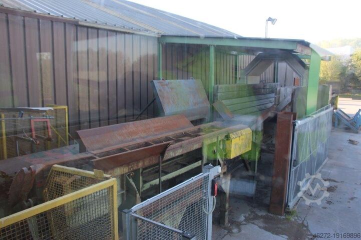 Log yard + cross-cut saw Holtec ES120
