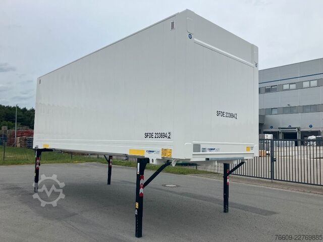 Swap body trailer KRONE Wechselbrücke Koffer