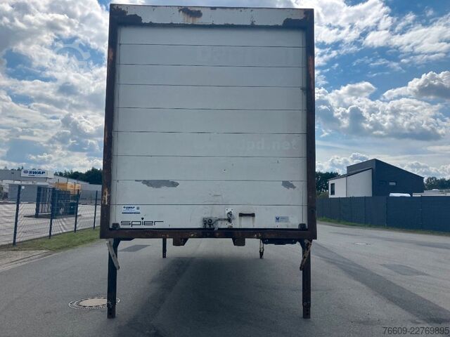 Swap body trailer SPIER Wechselbrücke Koffer
