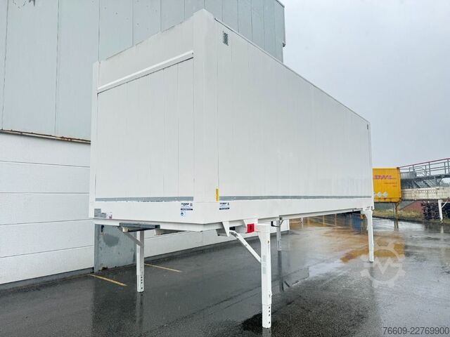 Swap body trailer KRONE Wechselbrücke Jumbo Koffer