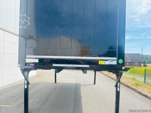 Swap body trailer KRONE Wechselbrücke Plane