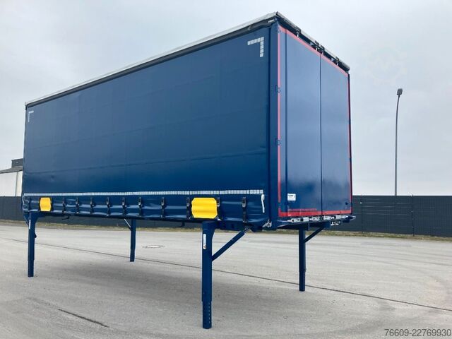 Swap body trailer KRONE Wechselbrücke Plane
