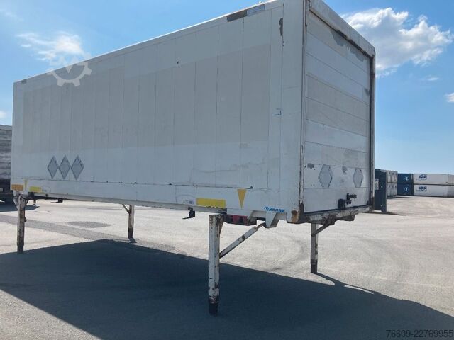 Swap body trailer KRONE Wechselbrücke Koffer
