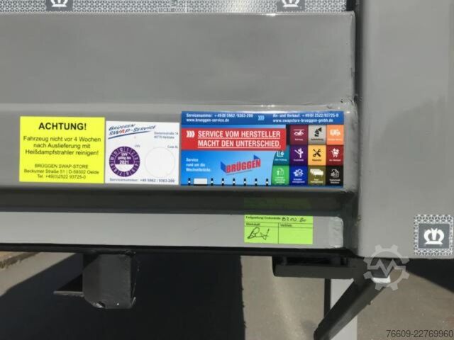 Swap body trailer KRONE Heck mit Portaltüren