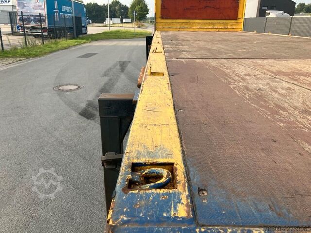 Swap body trailer KRONE Wechselbrücke Pritsche