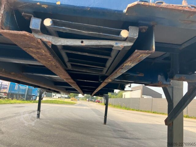 Swap body trailer KRONE Wechselbrücke Pritsche