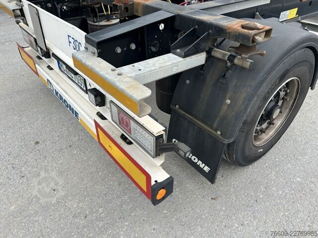 Swap chassis trailer KRONE 2 Achswechselfahrgestell, Typ: MAXI AZW 18 eL3B7