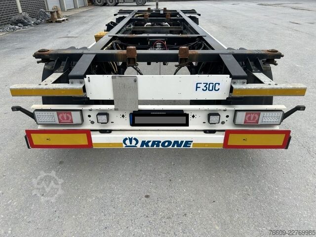 Swap chassis trailer KRONE 2 Achswechselfahrgestell, Typ: MAXI AZW 18 eL3B7