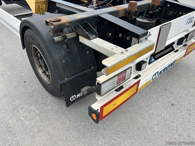 Swap chassis trailer KRONE 2 Achswechselfahrgestell, Typ: MAXI AZW 18 eL3B7