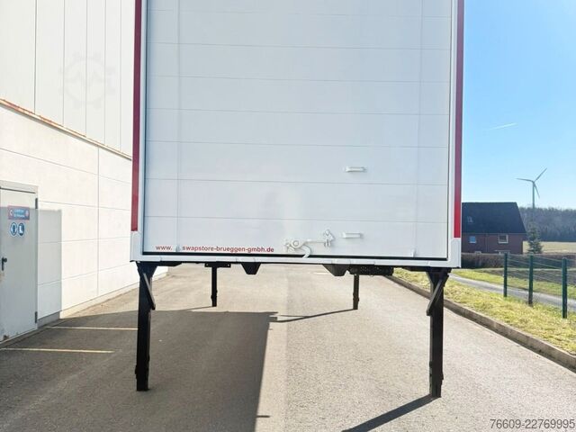 Swap body trailer KRONE Durchladeeinheit 2 x Rolltor