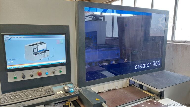 CNC drilling and milling center with dowels FELDER CREATOR 950 PREMIUM