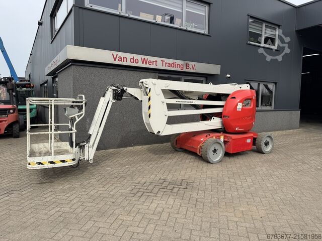 Manitou 150 AETJ Compact Gelenkarmarbeitsbühne / Arbeitsbühne 2013, Arbeitshöhe 15,40 m MANITOU 150 AETJ Compact Knikarmhoogwerker / Arbeitsbuhne 2013 15,40M Werkhoogte