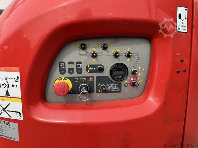 Manitou 150 AETJ Compact Gelenkarmarbeitsbühne / Arbeitsbühne 2013, Arbeitshöhe 15,40 m MANITOU 150 AETJ Compact Knikarmhoogwerker / Arbeitsbuhne 2013 15,40M Werkhoogte