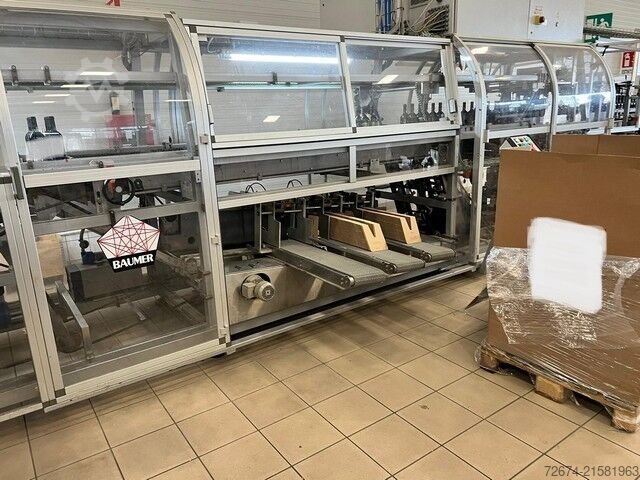 Wrap-Around Kartonpacker Baumer Wrap Around Packer