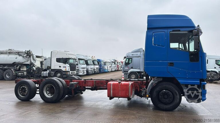 Fahrgestell mit Fahrerhaus Iveco EUROSTAR 440 E 42 (MANUAL PUMP / POMPE MANUELLE...