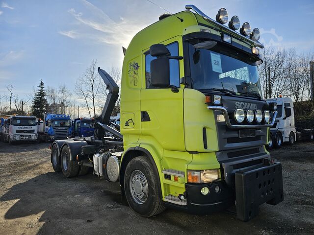 Abrollkipper SCANIA R500 LB6X2HHZ, RETARDER Blatt/Blatt 3xPi