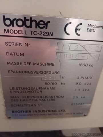 Vertikales Bearbeitungszentrum Brother TC 229 N