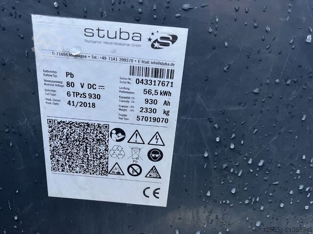 Elektro 4 Rad-Stapler Linde E50HL-01