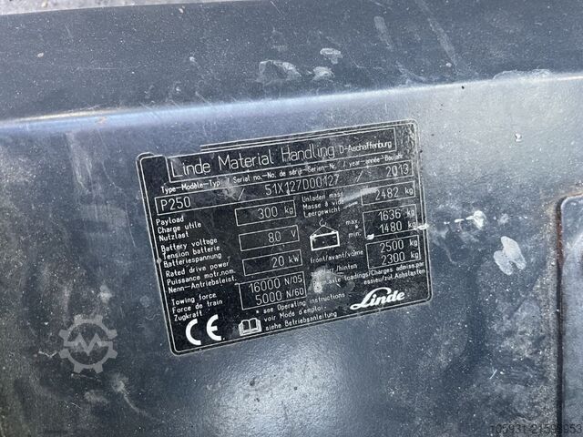 Schlepper Linde P250