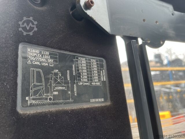 Schubmaststapler Linde R16HD-01