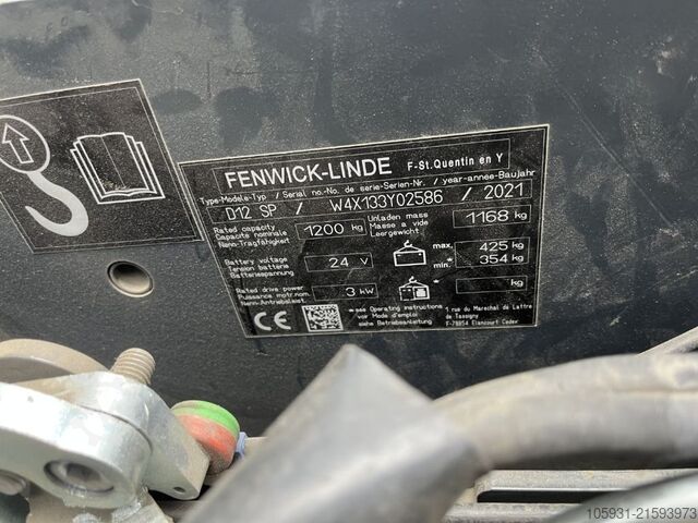 Fahrerstandstapler Linde D12SP