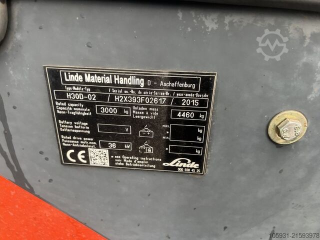 Dieselstapler Linde H30D-02
