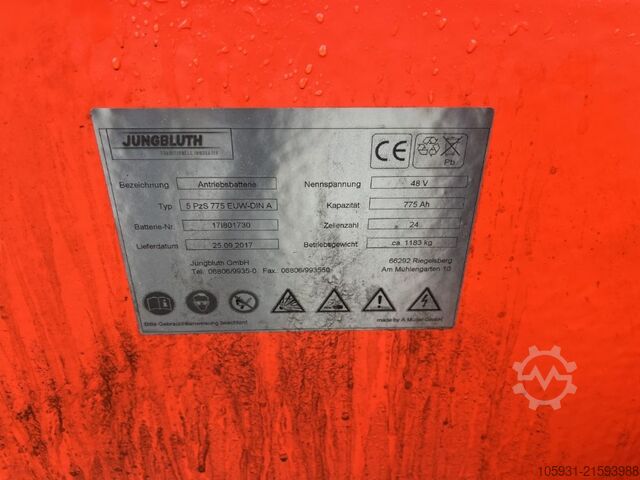 Elektro 4 Rad-Stapler Linde E20PH-02