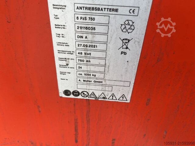 Elektro 3 Rad-Stapler Linde E16L-02