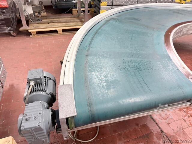 Curve belt conveyor, 180-degree belt curve Transnorm TS 1600-140