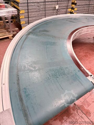 Curve belt conveyor, 180-degree belt curve Transnorm TS 1600-140