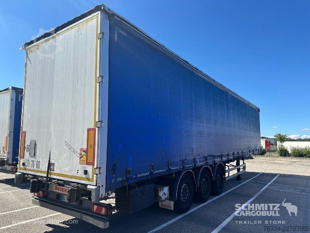 Open semitrailer with tarp Fruehauf Semitrailer Curtainsider Standard