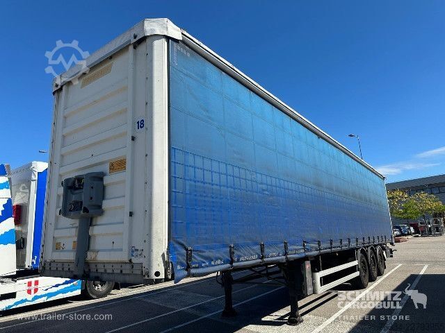 Open semitrailer with tarp Fruehauf Semitrailer Curtainsider Standard