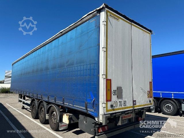 Open semitrailer with tarp Fruehauf Semitrailer Curtainsider Standard