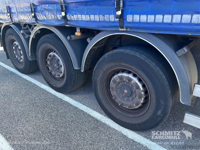 Open semitrailer with tarp Fruehauf Semitrailer Curtainsider Standard