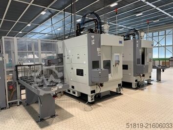 Bearbeitungszelle / Vertikaldrehmaschine EMAG VL 4
