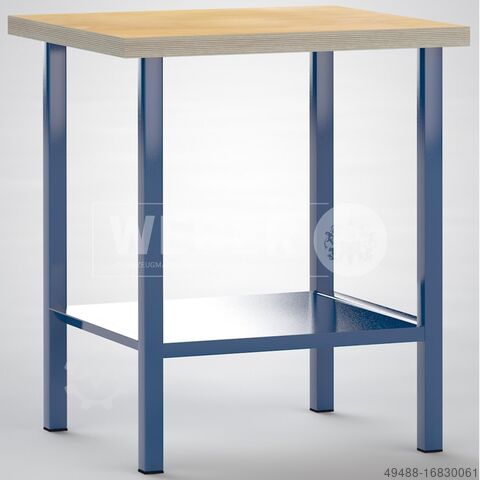 Werkbank mit Stahlblechablage KLW LUTZ Werkbank