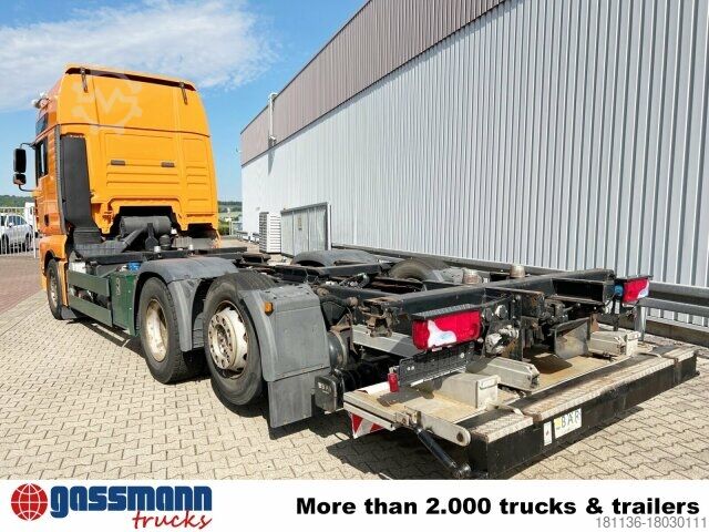 Wechselfahrgestell LKW MAN TGA 26.440 6X2-2 LL, Intarder, Liftachse, LBW BÄR