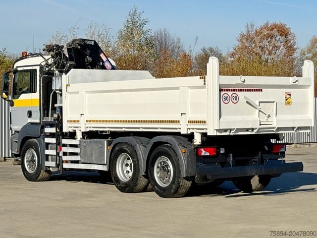 Autokran MAN TGS 28.320 * HMF 1500 - K2 * TOPZUSTAND